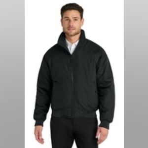 Port Authority Black Bomber Jacket